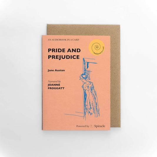 Jane Austen’s Pride and Prejudice Audiobook Gift -  from The Bookhouse Broughty Ferry- Just £12! Shop now
