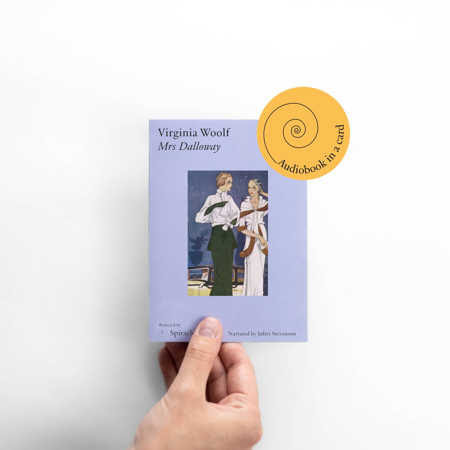 Audiobook in a Card: Mrs Dalloway by Virginia Woolf -  from The Bookhouse Broughty Ferry- Just £12! Shop now