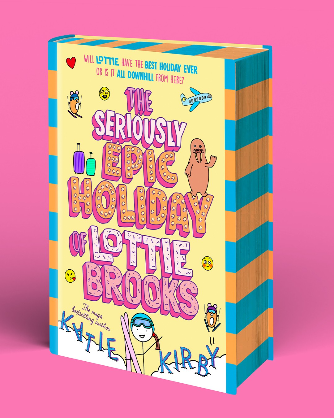 The Seriously Epic Holiday of Lottie Brooks - SIGNED INDIE BOOKSHOP EXCLUSIVE - Book from The Bookhouse Broughty Ferry- Just £13.49! Shop now
