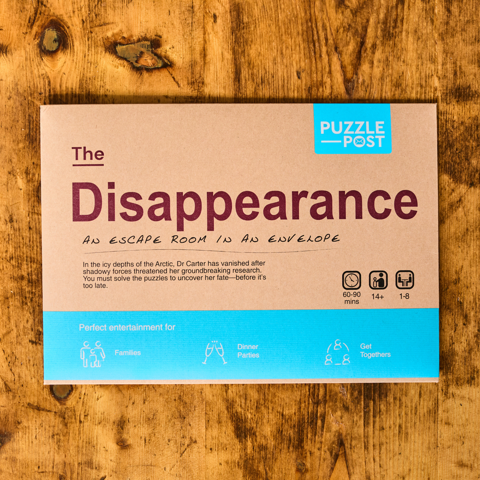 Escape/Puzzle Game | Board game | The Disappearance -  from The Bookhouse Broughty Ferry- Just £16.99! Shop now