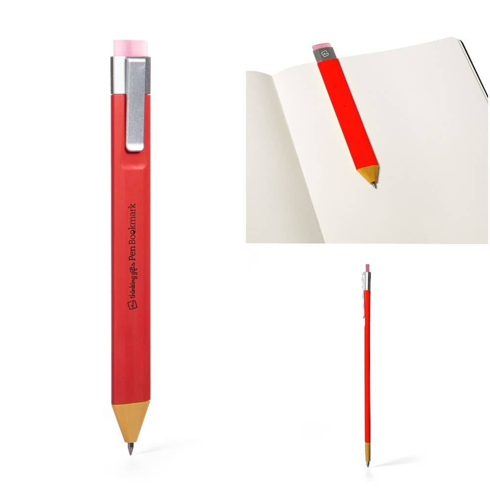 Pen Bookmark, 3-in-1 Erasable Gel Pen/Bookmark inc 2 refills -  from The Bookhouse Broughty Ferry- Just £4.99! Shop now