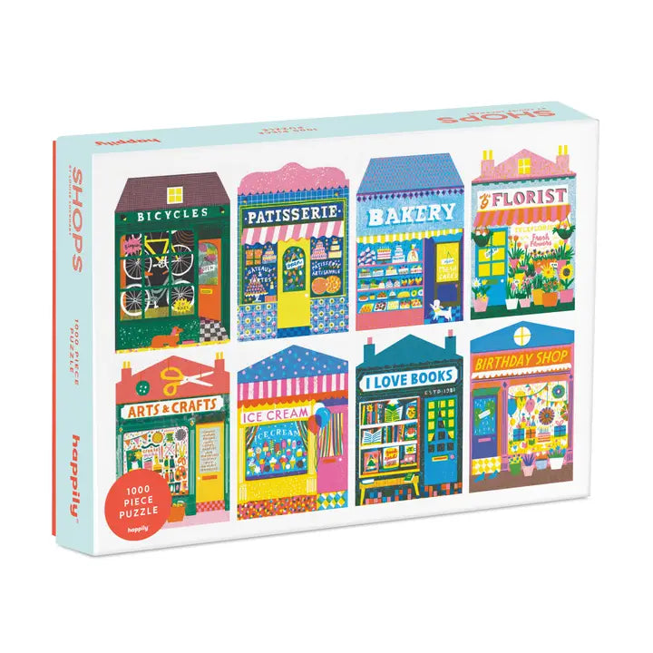 Shops - 1,000 Piece Jigsaw Puzzle - Book from The Bookhouse Broughty Ferry- Just £17! Shop now