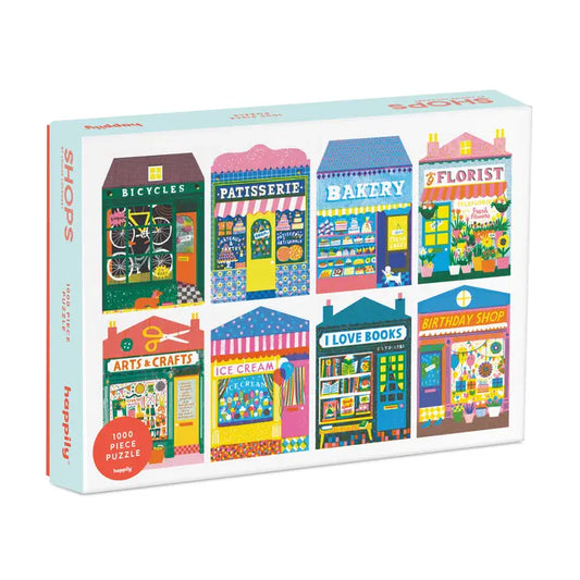 Shops - 1,000 Piece Jigsaw Puzzle - Book from The Bookhouse Broughty Ferry- Just £17! Shop now