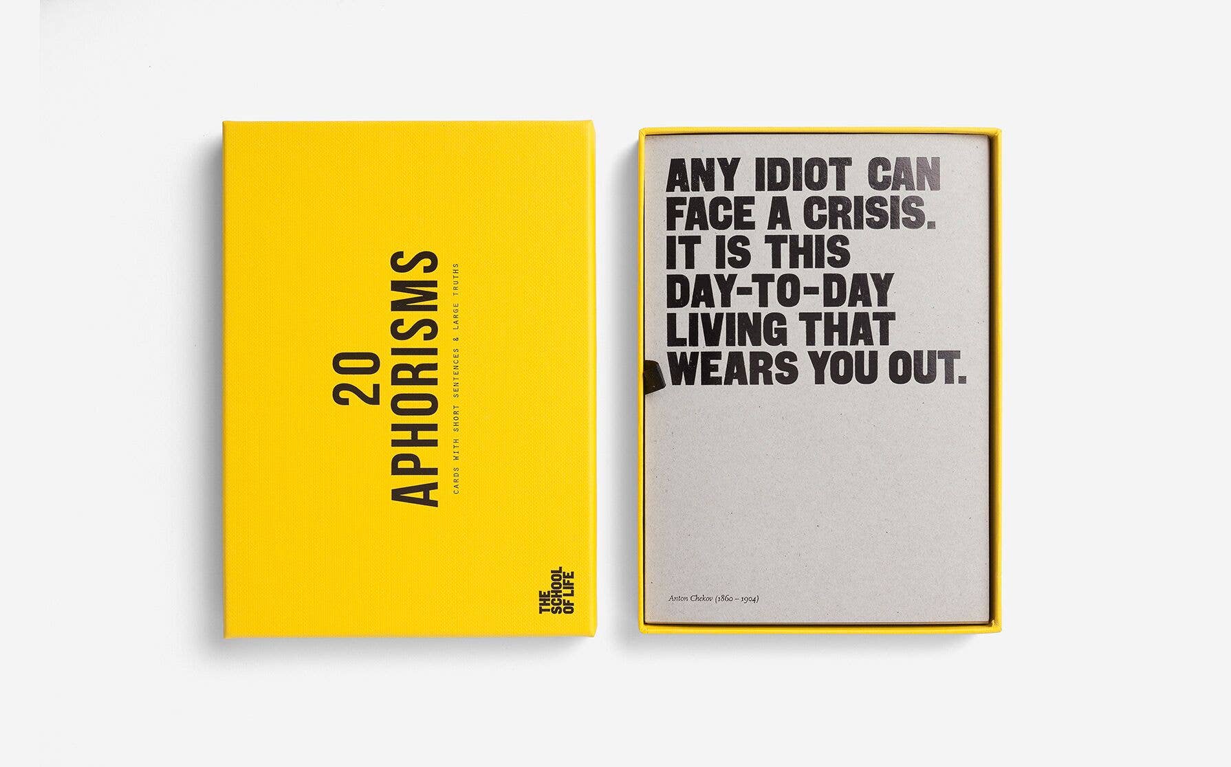 20 Aphorisms Cards -  from The Bookhouse Broughty Ferry- Just £11! Shop now