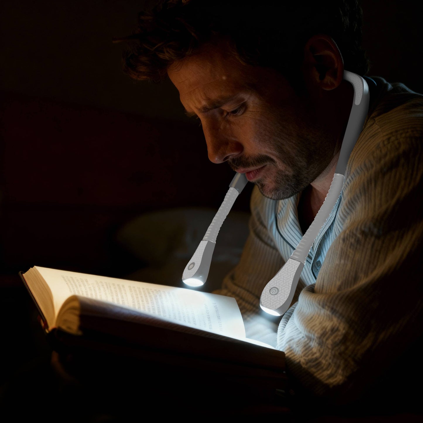 Neklite Booklight - White - Book Accessory from The Bookhouse Broughty Ferry- Just £29.99! Shop now