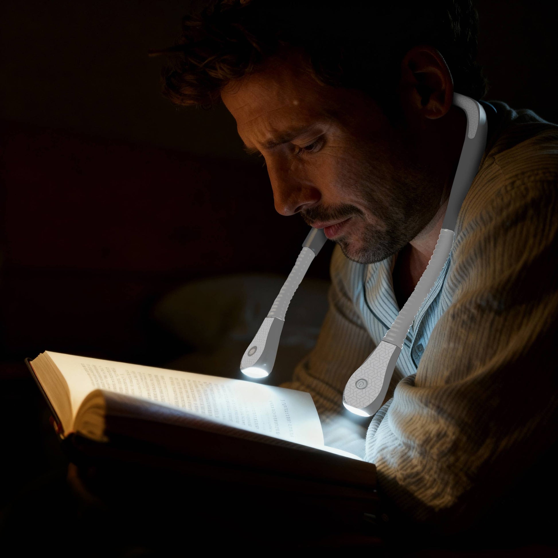Neklite Booklight - White - Book Accessory from The Bookhouse Broughty Ferry- Just £29.99! Shop now