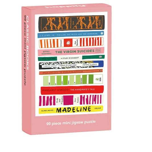 Classic Books - 99 Piece Mini Jigsaw Puzzle - Book from The Bookhouse Broughty Ferry- Just £6! Shop now