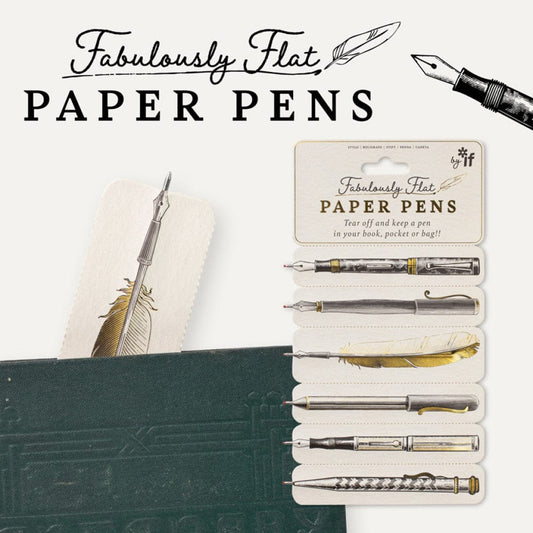 Fabulously Flat Paper Pens - Gift