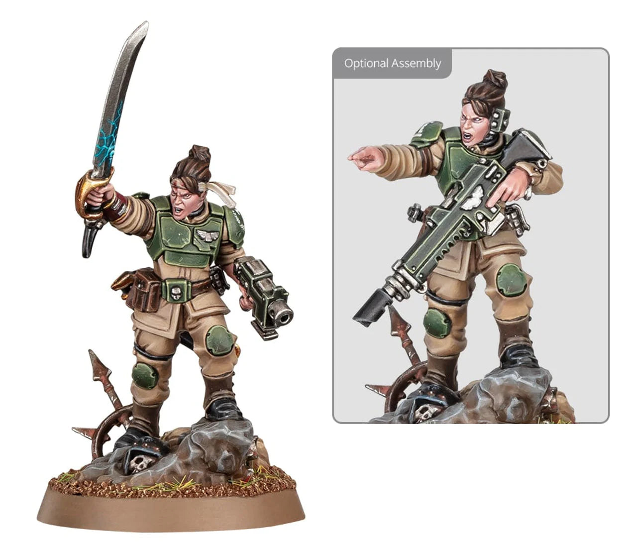 Astra Militarium Cadian Minka Lesk - Warhammer from The Bookhouse Broughty Ferry- Just £21.25! Shop now