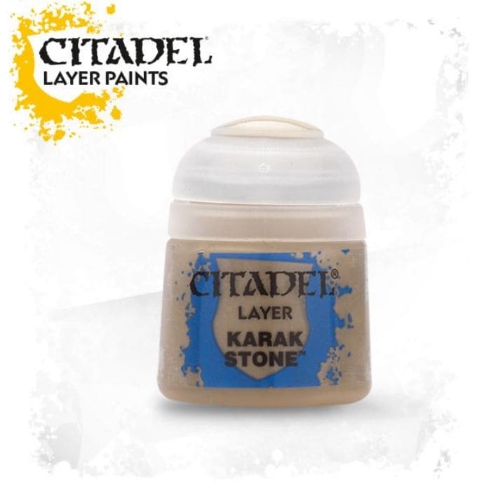 Citadel Colour Layer: Karak Stone - Warhammer from The Bookhouse Broughty Ferry- Just £2.48! Shop now