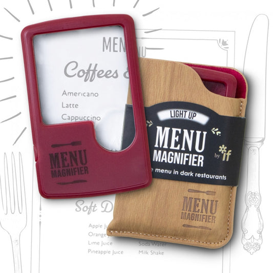 Light up Menu Magnifier - Wine - Gift from The Bookhouse Broughty Ferry- Just £9.99! Shop now