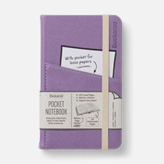 Bookaroo POCKET Notebook (A6) Journal - Aubergine - Gift from The Bookhouse Broughty Ferry- Just £7.99! Shop now