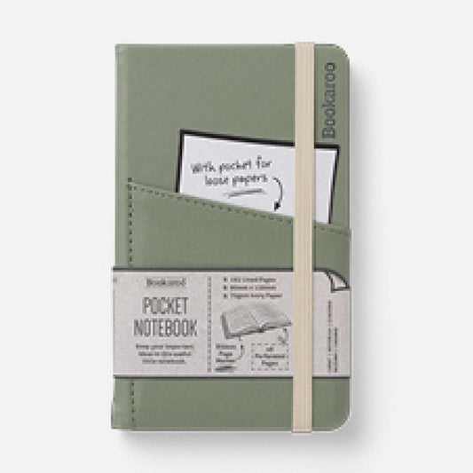 Bookaroo POCKET Notebook (A6) Journal - Fern - Gift from The Bookhouse Broughty Ferry- Just £7.99! Shop now