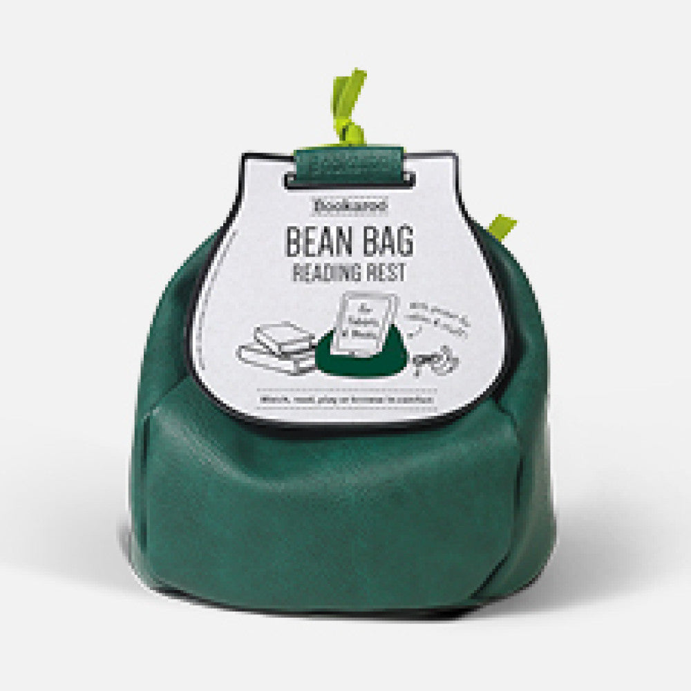 Bookaroo Bean Bag Reading Rest Forest Green - Gift from The Bookhouse Broughty Ferry- Just £19.99! Shop now