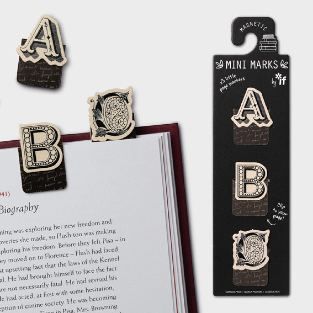 MAGNETIC MINI MARKS BY IF - ABC - Gift from The Bookhouse Broughty Ferry- Just £3.99! Shop now