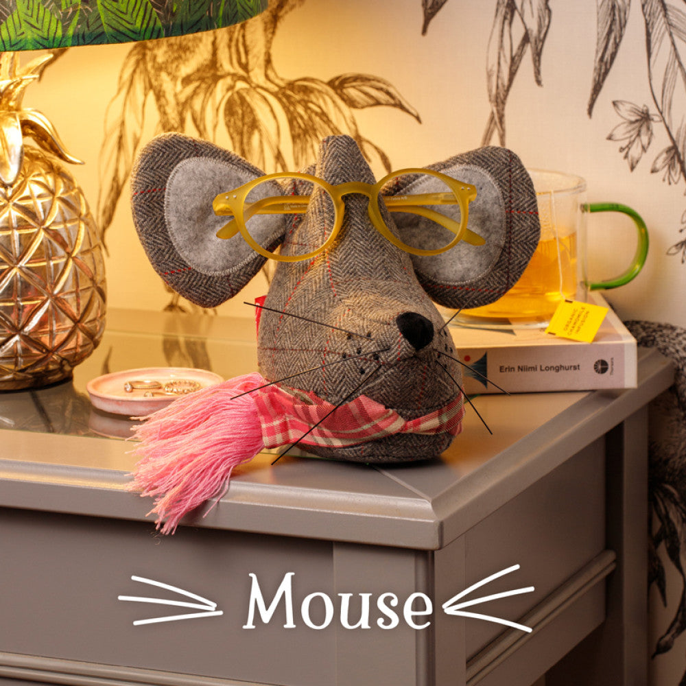 The Secret Spectacle Society Glasses Stand - Mouse for the House - Gift from The Bookhouse Broughty Ferry- Just £19.99! Shop now