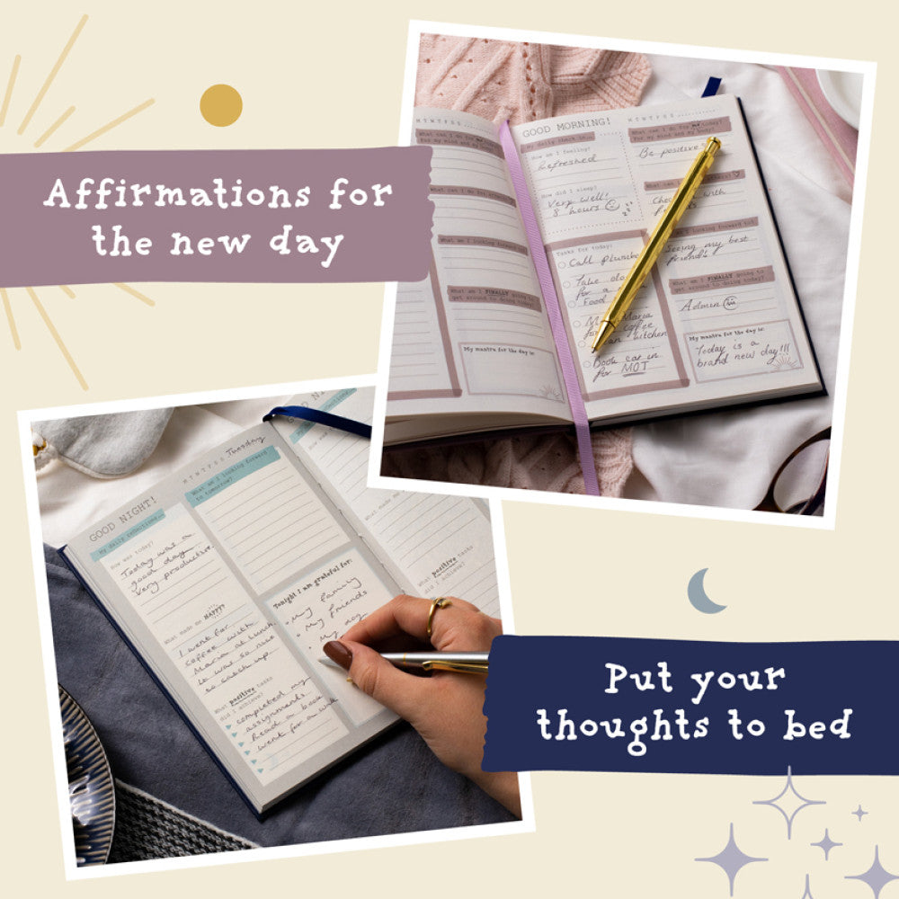 Journals for Life - Night Notes/Morning Motivation Journal - Gift from The Bookhouse Broughty Ferry- Just £12.99! Shop now