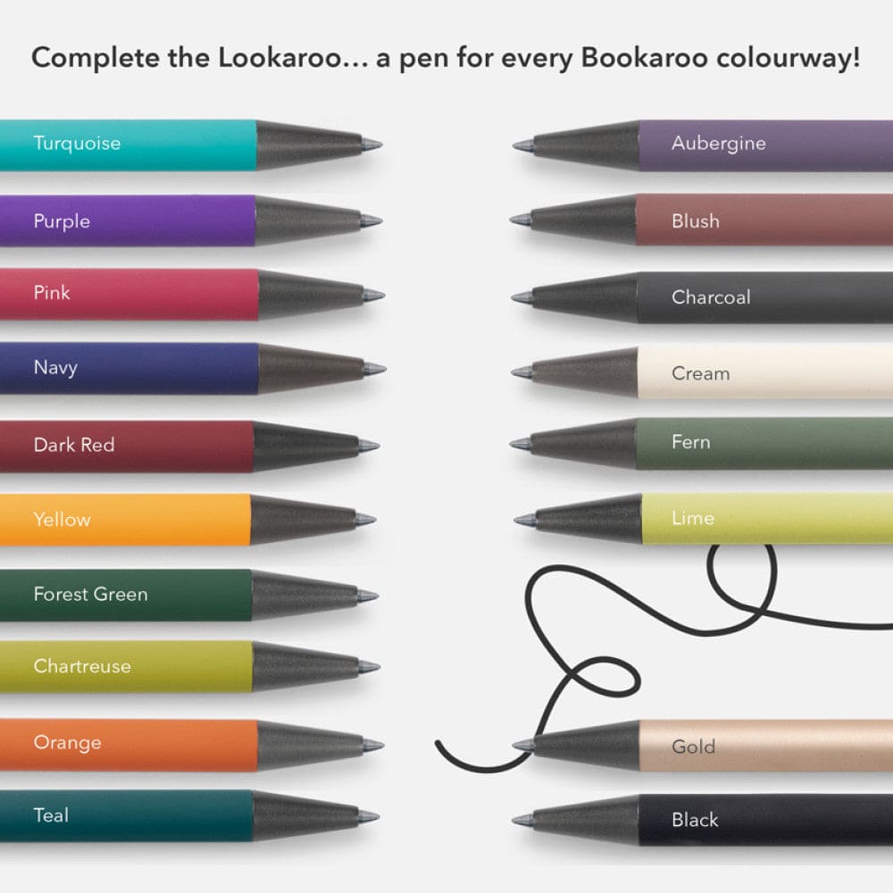 Bookaroo Pen - Aubergine - Gift from The Bookhouse Broughty Ferry- Just £3.99! Shop now