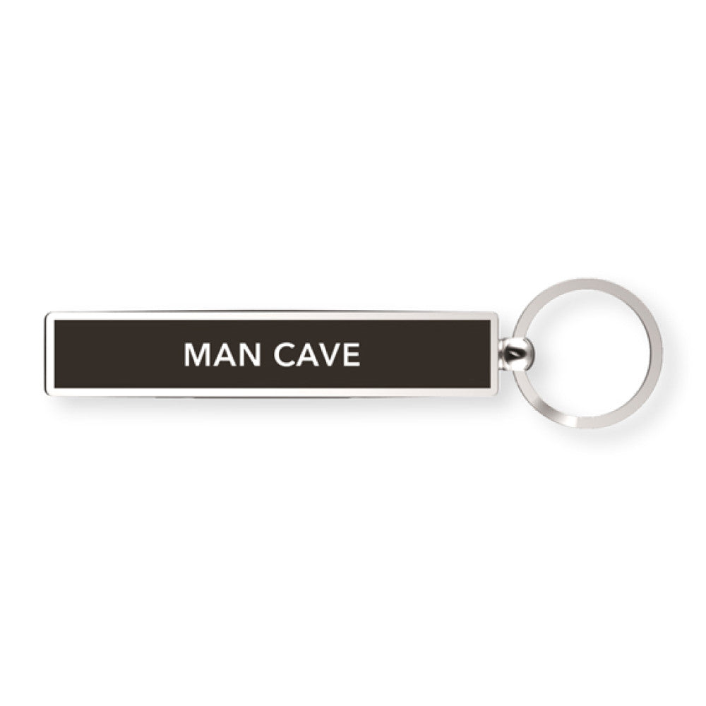 MAN CAVE - SHOW OFFS KEYRING - gift from The Bookhouse Broughty Ferry- Just £4.99! Shop now