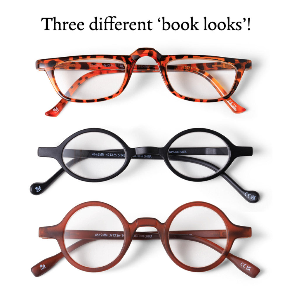 EASY READERS - BOOK LOVER'S SPARE PAIR +2.5 - Gift from The Bookhouse Broughty Ferry- Just £16.99! Shop now