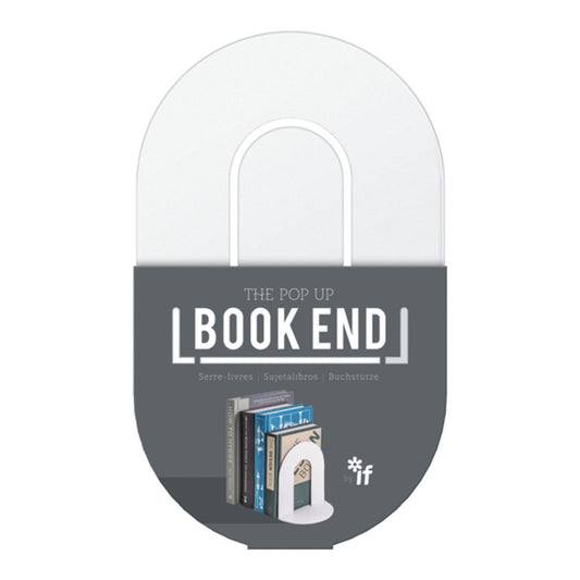 The Pop Up Book End - White - Gift from The Bookhouse Broughty Ferry- Just £4.99! Shop now