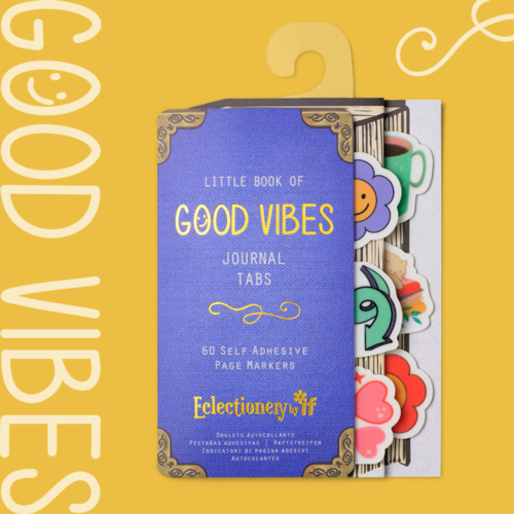 Electionery Journal Tabs - Good Vibes - Gifts and Toys from The Bookhouse Broughty Ferry- Just £4.99! Shop now