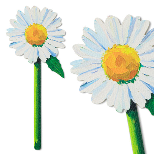 FLOWER BOOKMARK - PAINTED DAISY - Bookmark from The Bookhouse Broughty Ferry- Just £5.99! Shop now