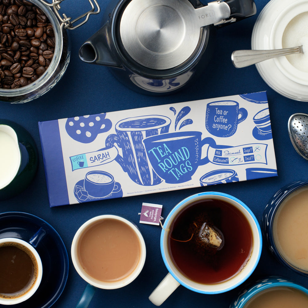 TEA ROUND TAGS (JOURNALS FOR LIFE) - Gift from The Bookhouse Broughty Ferry- Just £12.99! Shop now