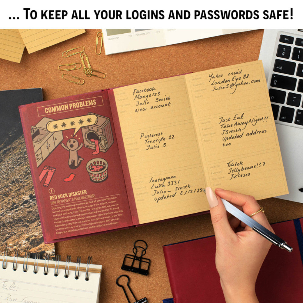 I'M A PASSWORD BOOK (in disguise) (JOURNALS FOR LIFE) - Book from The Bookhouse Broughty Ferry- Just £9.99! Shop now