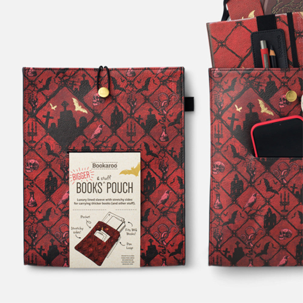 Horror Books & Stuff Pouch -  Bat - Gifts and Toys from The Bookhouse Broughty Ferry- Just £24.99! Shop now