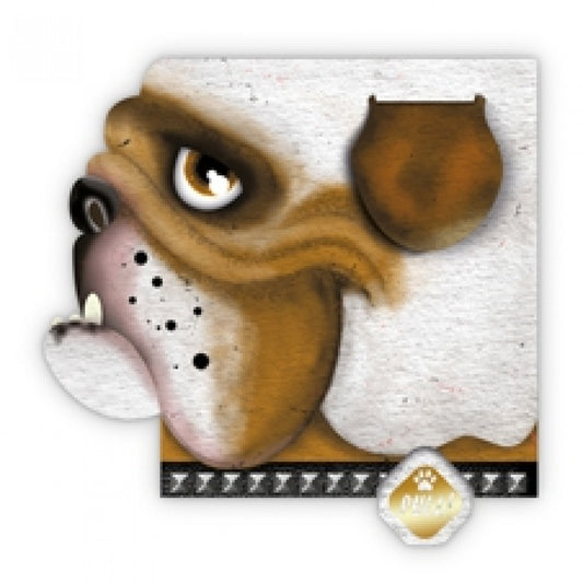 Dog Ear Pop Up Bookmark - Stanley (Bulldog) - Gift from The Bookhouse Broughty Ferry- Just £3.99! Shop now