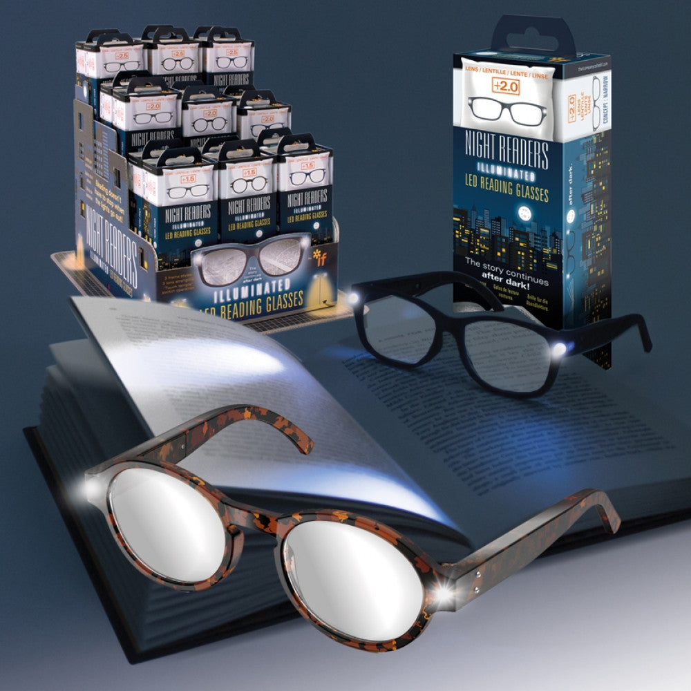 Night Readers - Tortoiseshell +2.0 - Gifts and Toys from The Bookhouse Broughty Ferry- Just £14.99! Shop now