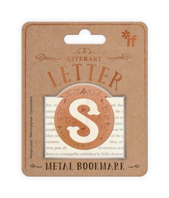 Literary Letters Bookmarks - Letters S - Gift from The Bookhouse Broughty Ferry- Just £5.99! Shop now