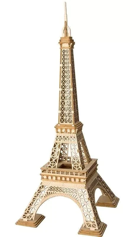 Rolife DIY 3D Wooden Puzzle Eiffel Tower TG501 - Gift from The Bookhouse Broughty Ferry- Just £14.95! Shop now