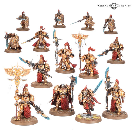 Combat Patrol: Adeptus Custodes - Warhammer from The Bookhouse Broughty Ferry- Just £85.50! Shop now