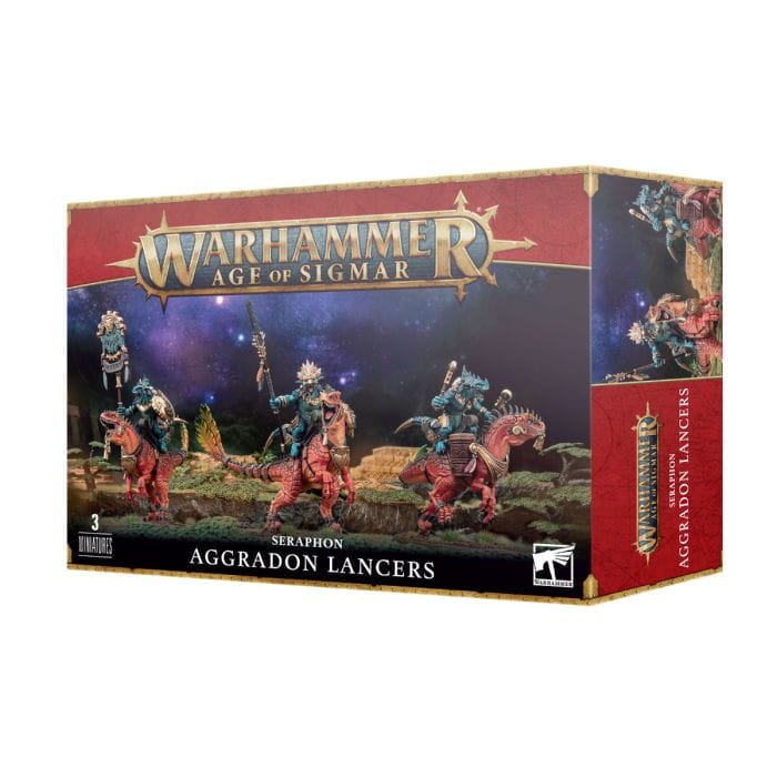 Seraphon: Aggradon Lancers - Warhammer from The Bookhouse Broughty Ferry- Just £36! Shop now