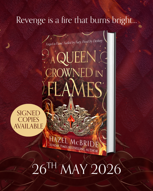 A Queen Crowned in Flames - SIGNED EDITION - Book from The Bookhouse Broughty Ferry- Just £19.80! Shop now