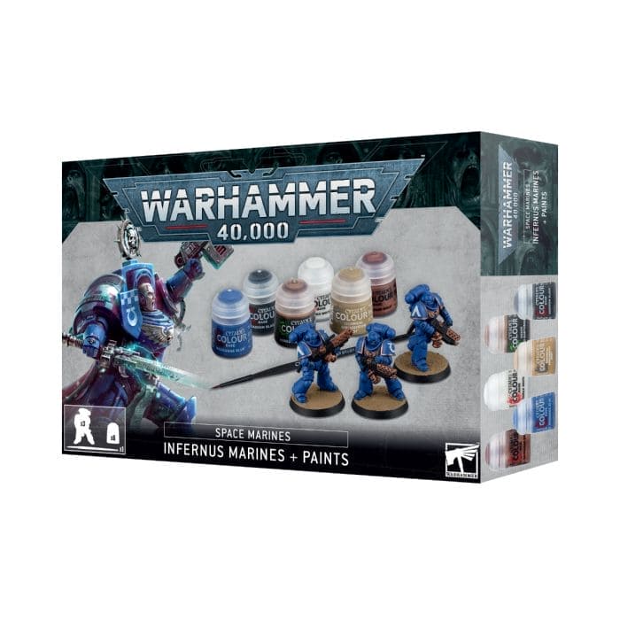 Warhammer 40K: Space Marines and Paints - Warhammer