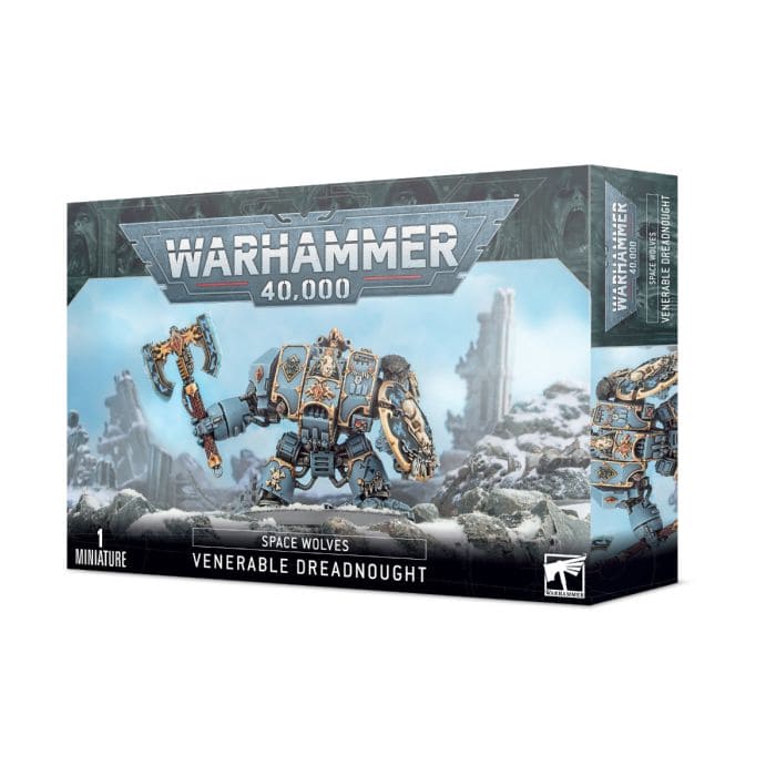 Warhammer 40K Space Wolves: Venerable Dreadnought -