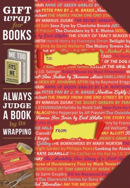 Gift Wrap for Books - Not to be Missed - Book from The Bookhouse Broughty Ferry- Just £1.99! Shop now