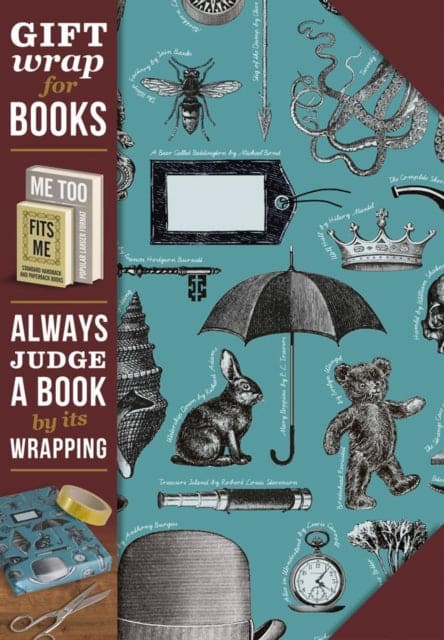 Gift Wrap for Books - Victoriana - Book from The Bookhouse Broughty Ferry- Just £1.99! Shop now