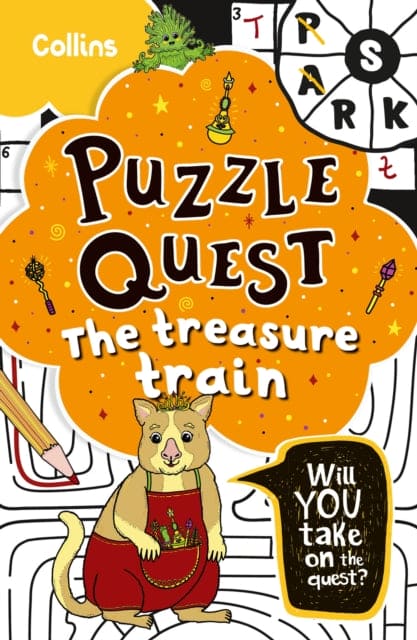 The Treasure Train : Solve More Than 100 Puzzles in This Adventure Story for Kids Aged 7+-9780008599553