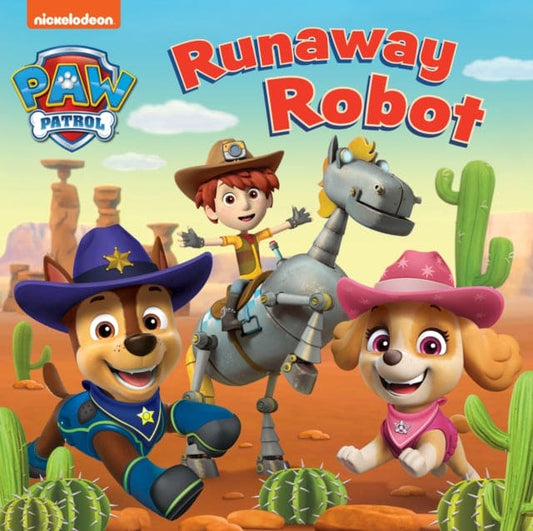 PAW PATROL RUNAWAY ROBOT BOARD BOOK - Book from The Bookhouse Broughty Ferry- Just £6.99! Shop now