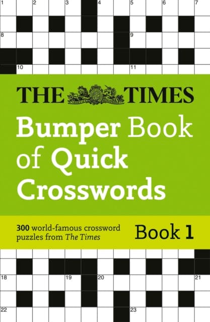 The Times Bumper Book of Quick Crosswords Book 1 : 300 World-Famous Crossword Puzzles-9780008618155
