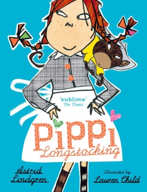 Pippi Longstocking - Book from The Bookhouse Broughty Ferry- Just £13.99! Shop now