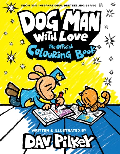 Dog Man With Love: The Official Colouring Book-9780702330148