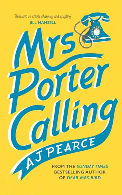 Mrs Porter Calling - Book from The Bookhouse Broughty Ferry- Just £16.99! Shop now