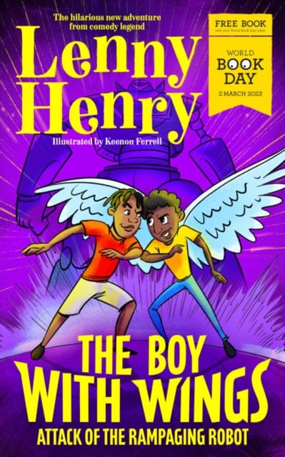 BOY WITH WINGS ATTACK/RAMPAGING ROBOTX50 - Book from The Bookhouse Broughty Ferry- Just £5! Shop now