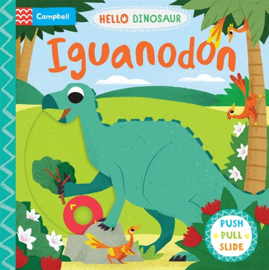 Iguanodon : A Push Pull Slide Dinosaur Book-9781035016952