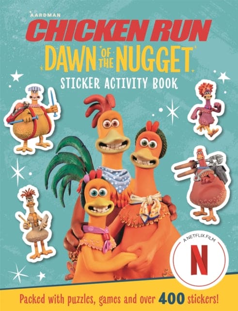 Chicken Run Dawn of the Nugget: Sticker Activity Book-9781035022984